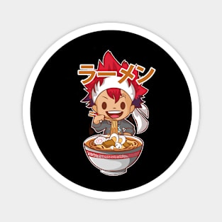 Food Wars Ramen Mukbang Tshirt Magnet